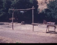 This Camping Merit Badge area of which I was in charge in 1958. It is in the Cherry Grove.